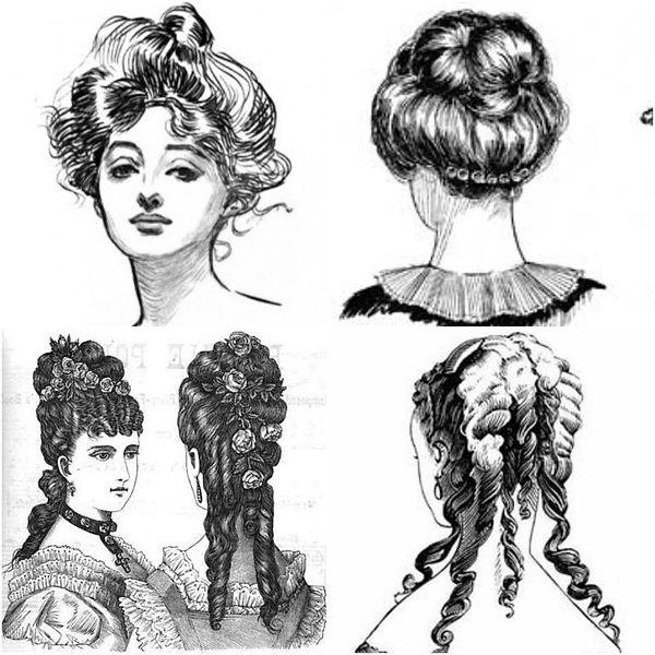 8. 1800'lerde kıvırcık saç popülerdi.