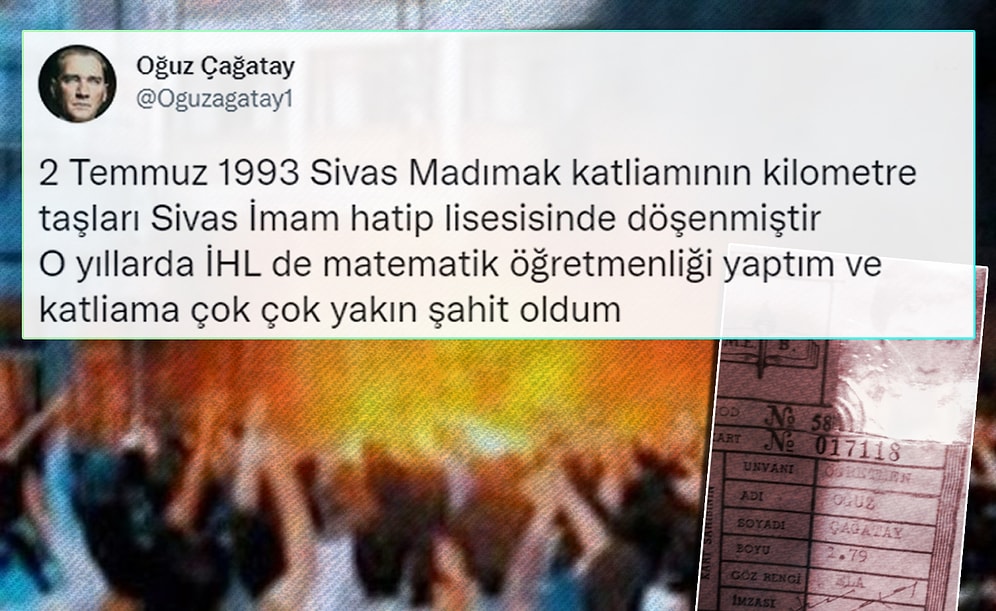 İmam Hatip Lisesi Öğretmeninden 29 Yıl Sonra Madımak İtirafı