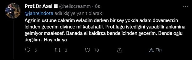 Bazıları da Zafer Partisi Genel Başkan Yardımcısı'nın "ağzına çarparım" ifadesine atıfta bulundu.