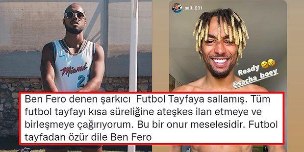 Diss Yedi! Rapçi Ben Fero, Galatasaraylı Sacha Boey'e Yaptığı Yorum Sonrası Futbolseverlerden Tepki Gördü!