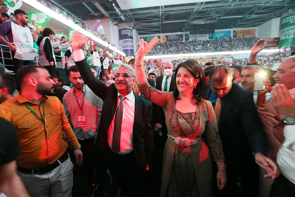 HDP Kongresinde Öcalan Sloganları: 4 Gözaltı