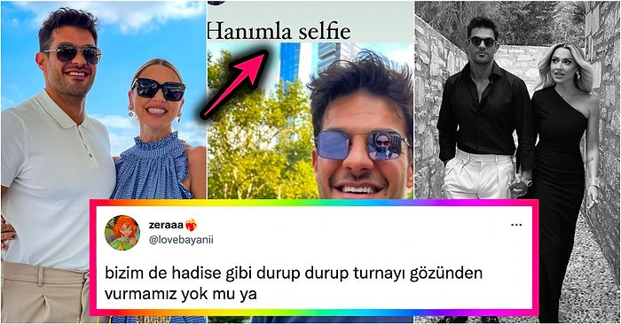 Mehmet Dinçerler, 'Hanımla Selfie' Diyerek Hadise'yle Fotoğrafını Paylaştı; Sosyal Medyadan Yorumlar Gecikmedi