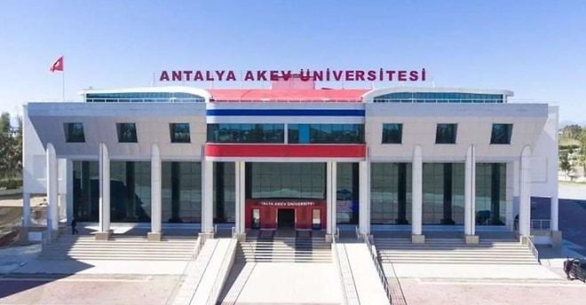 Antalya Akev Üniversitesi 2022 Taban Puanları ve Başarı Sıralaması