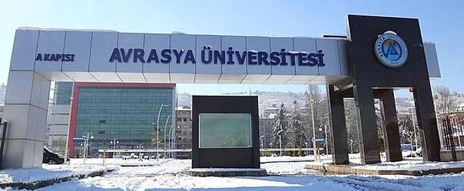 Avrasya Üniversitesi 2022 Taban Puanları ve Başarı Sıralaması