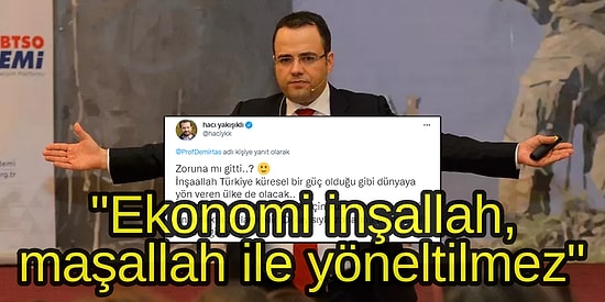 'Ekonomi İnşallah Maşallahla Yönetilmez' Diyen Özgür Demirtaş ile 'Zoruna mı Gitti Diyen?' Gazeteci Kapıştı