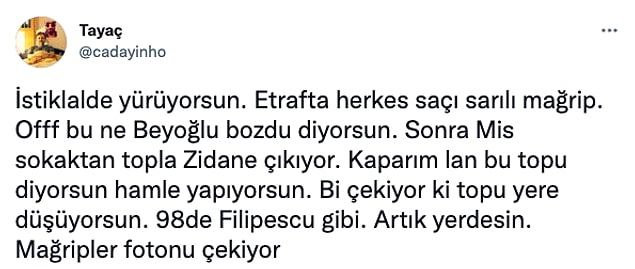Filipescu detayı mükemmel.