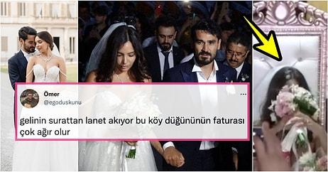 İlkay Gündoğan'ın Balıkesir'deki Kır Düğününde Eşinin Memnuniyetsiz Hali Dikkatlerden Kaçmadı
