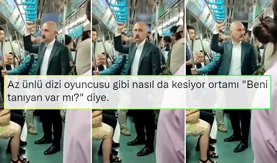 İçindeki Keanu Reeves Ortaya Çıktı: Metroda Boy Gösteren Ulaştırma Bakanı'nı Kimse Tanımadı