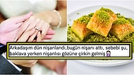 Nişanlandıktan Bir Gün Sonra Eşini Baklava Yerken Beğenmediği İçin Yüzük Atan Adam Sosyal Medyada Gündem Oldu