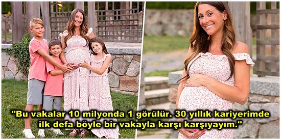 10 Milyonda 1 Görülen Bir Vaka: İki Çift Tek Yumurta İkizine Hamile Olduğunu Öğrenen Kadın