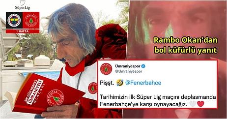 Ümraniyespor'un Fenerbahçe Maçını Sosyal Medya Hesabından Rambo Okan ile Duyurmasına Gelen Farklı Tepkiler