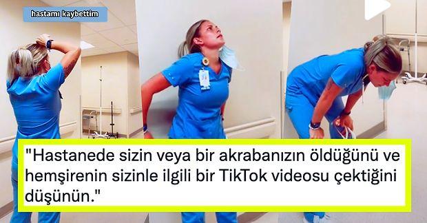 Hastasını Kaybettikten Sonra Çektiği TikTok Videosuyla Gündem Olan Hemşire Sosyal Medyayı İkiye Böldü!