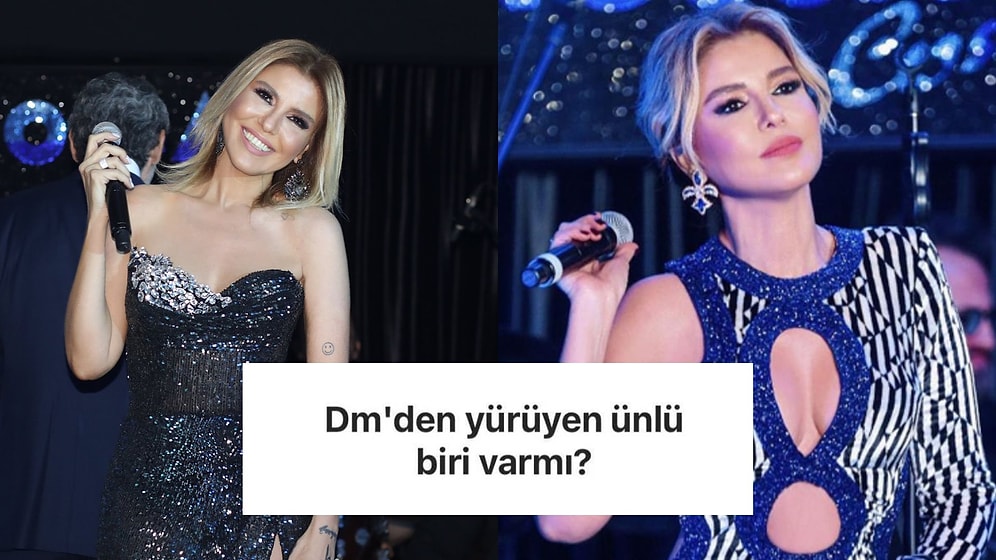 Gülben Ergen Bir Takipçisinin "DM'den Yürüyen Ünlü Biri Var mı?" Sorusuna Verdiği Cevapla Gündem Oldu