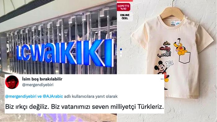 Önce Türkler, Şimdi ise Araplar: LC Waikiki'de Satılan Arapça Yazılı T-Shirt Krizi Büyüyor!