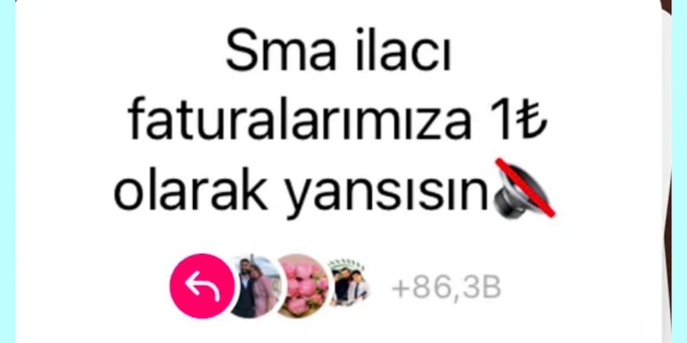 "SMA İlaçları Faturalarımıza 1 TL Olarak Yansısın" Kampanyası Tartışmalara Neden Oldu