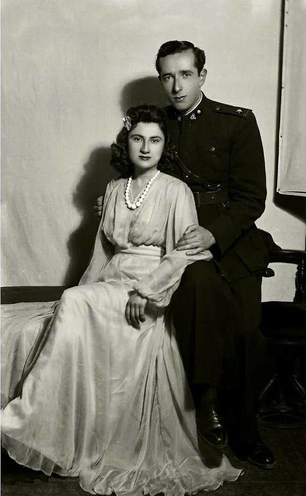 1. TSK subay ve eşi, 1942.