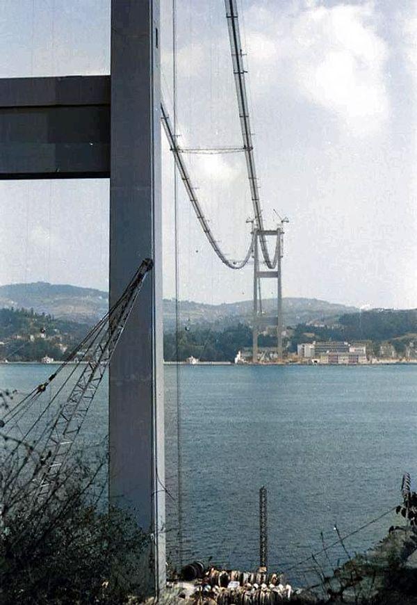 5. Boğaziçi Köprüsü, İstanbul, 1972.