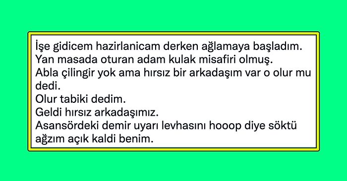 Apartman Kedisine Su Verirken Kapıda Kalan Kadının Hırsızdan Yardım İstediği İlginç Anısına Çok Güleceksiniz