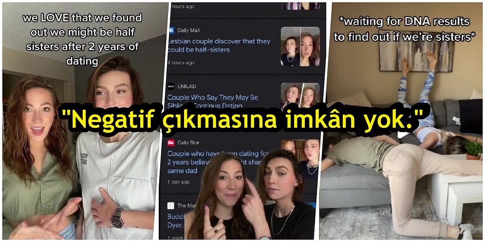 DNA Sonuçlarını Bekliyorlar! 2 Yıldır Birlikte Olan Ünlü TikToker Çift, Kardeş Olabileceklerini Öğrendi