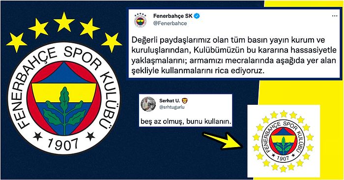 Basın Kuruluşlarından 5 Yıldızlı Logolarının Kullanmasını İsteyen Fenerbahçe Sosyal Medyayı Çalkaladı