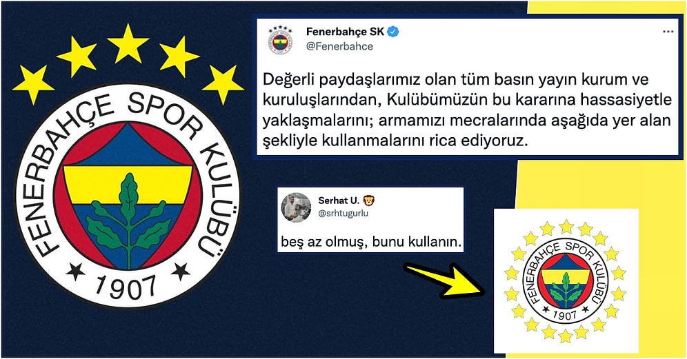 Basın Kuruluşlarından 5 Yıldızlı Logolarının Kullanmasını İsteyen Fenerbahçe Sosyal Medyayı Çalkaladı