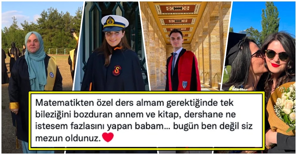 Tırnaklarıyla Kazıyarak Başarı Merdivenlerini Tırmanan Üniversite Öğrencilerinin Mezuniyet Fotoğrafları