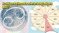 Doğum Haritasındaki Evlere Göre Ay Hangi Anlama Gelir?