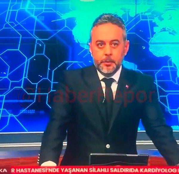 Cinayetin gerçekleştiği Konya'nın yöresel televizyon kanalı KonTV'de cinayetin ve eylemin haberini sunan spiker, 'Şu anda birkaç doktorun olay yerindeki süreci nasıl provoke ettiğini izliyoruz' sözleri tepkilerin odağında!