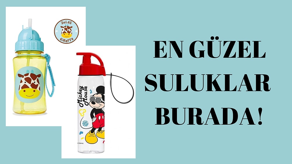 Çocuklarınıza Su İçme Alışkanlığını Kazandırmak İçin Tercih Edebileceğiniz Suluklar