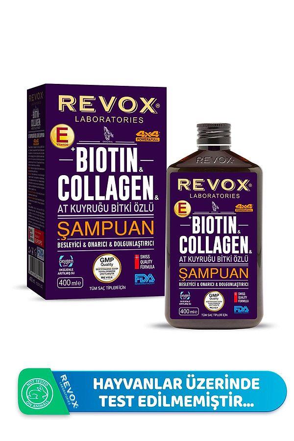 16. Revox Bıotın & Collagen + At Kuyruğu Bitki Özlü Şampuan