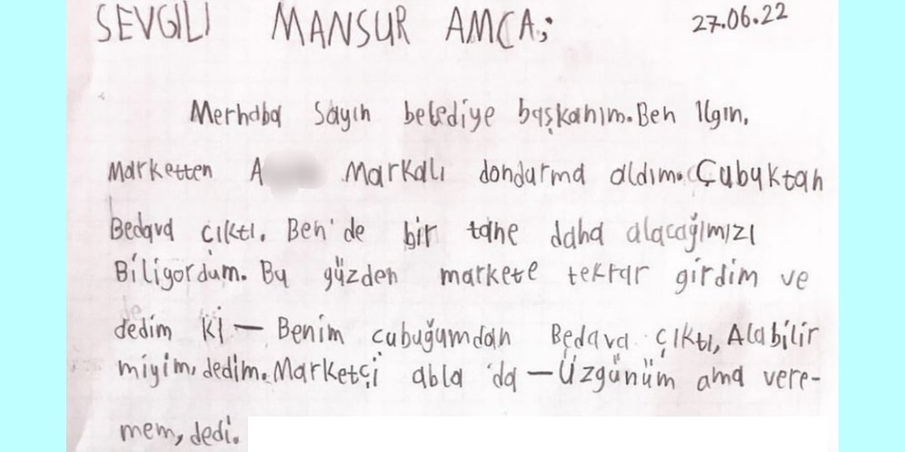 Mansur Yavaş'ın Kendisine Mektup Yazan Çocuğa Yaptığı Jest Sosyal Medyanın Gündeminde