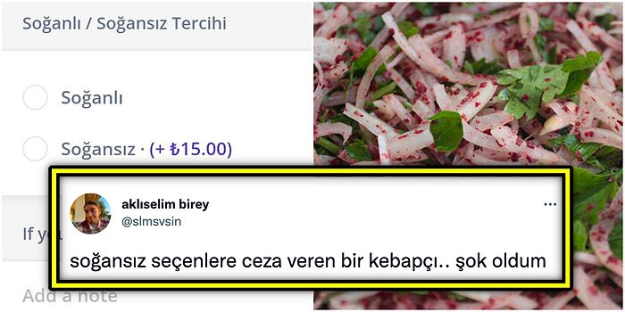 Soğansız Dürümü Seçen Müşterilerinden Ek Olarak 15 Lira İsteyen Kebapçı Sosyal Medyanın Gündemine Oturdu