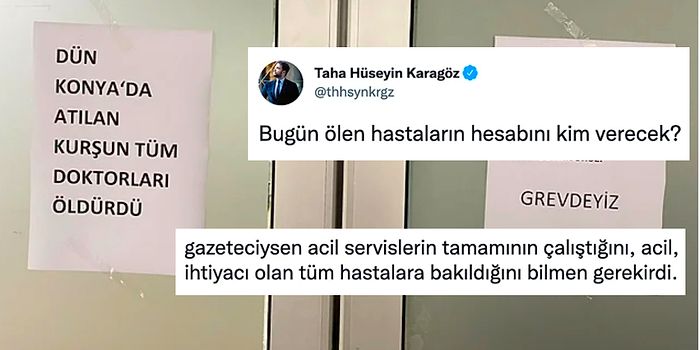 Grev Hakkını Kullanan Doktorları Hedef Gösteren Yeni Şafak Çalışanına Tepki Yağdı