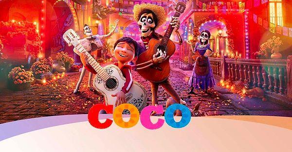 2. Coco (2017) - IMDb: 8.4