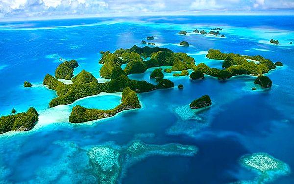 Sizleri hayran bırakacak manzaralar: Palau Cumhuriyeti!