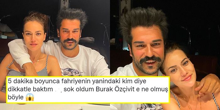 Hamile Eşi Fahriye Evcen ile Fotoğraf Paylaşan Burak Özçivit'in Ahenkle Dans Eden Saçları Gündem Oldu!