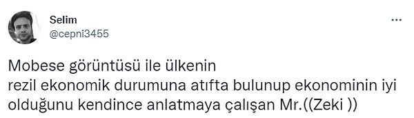 Bir kurumdan sadece bu tweeti atmak için görüntü almak mı...