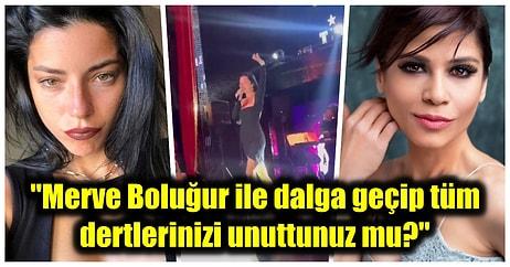 Merve Boluğur'un Yıldız Tilbe Sahnesinde Şarkı Söylemesine Gelen Yorumlar Ünlü İsim Aydilge'yi Kızdırdı