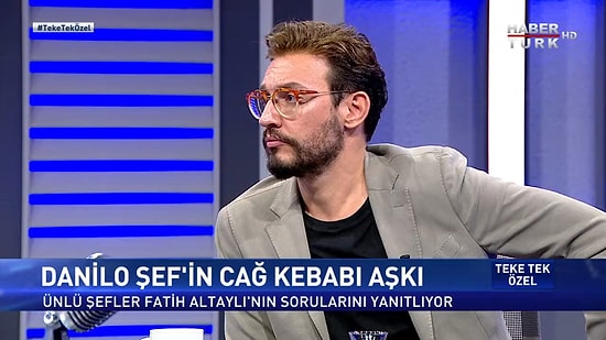 Danilo Zanna Cağ Kebabı Hayranı Olduğunu Söyledi: 'Efsane Bir Yemek, Dünyada Yok Fakat Et Önemli'