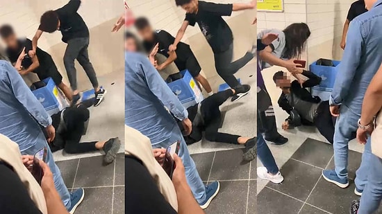 Metroda 'Kadınların Fotoğrafını Çektin' Dayağı