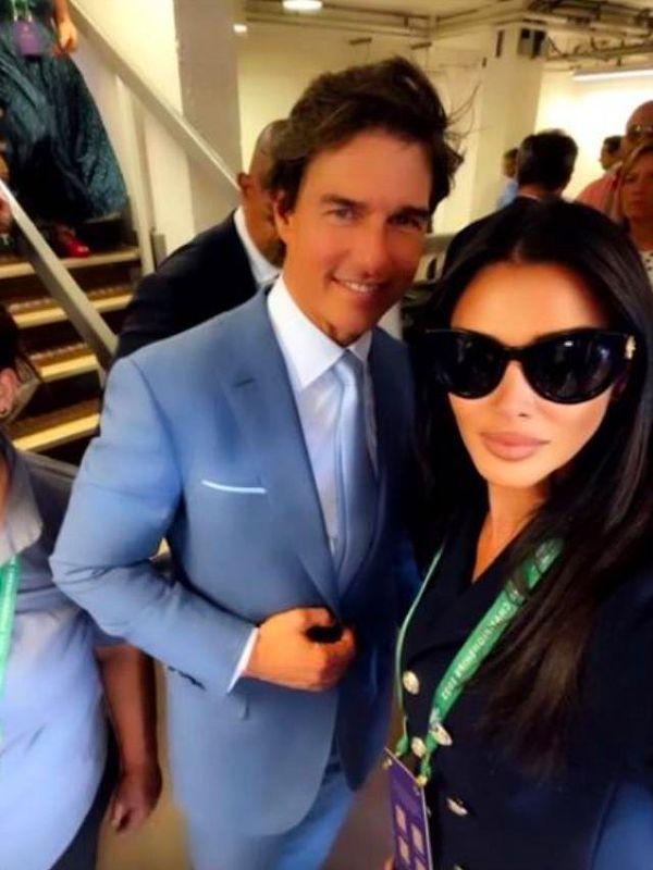 7. Wimbledon tenis turnuvasının finali için Londra'ya giden Aslıhan Doğan Turan'ın Tom Cruise ile olan fotoğrafı gündem oldu.