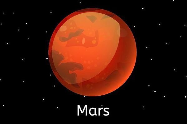 Mars 3. Evde