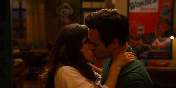 9. Jess ve Nick'in, New Girl'deki ilk öpüşmeleri.