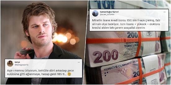 Behlül'ün Ödediği Hesaptan Eğitim Kredisi İçin Sosyal Devrime İhtiyaç Duyana Son 24 Saatin Viral Tweetleri