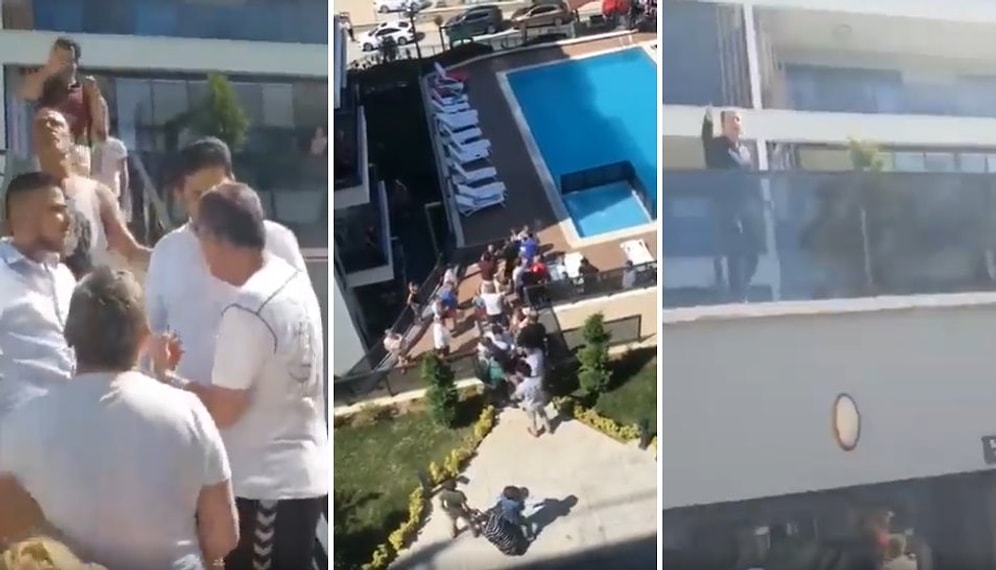 Suriyeli Bir Grubun, Site Havuzuna Girişleri Engellendiği İçin Vatandaşları Darbettikleri İddiası