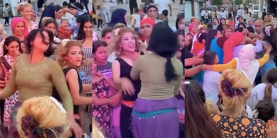 Birbirlerine Nispet Yapan İki Roman Kadının, Popo Darbeleriyle Başlayan Kavgaları Mahalle Savaşına Döndü