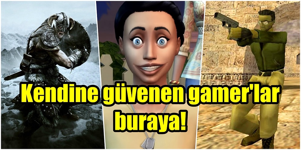 Oyun Bilginizi Ölçtüğümüz Bu Testten Sadece Gerçek Gamer'lar Full Çekebilecek!