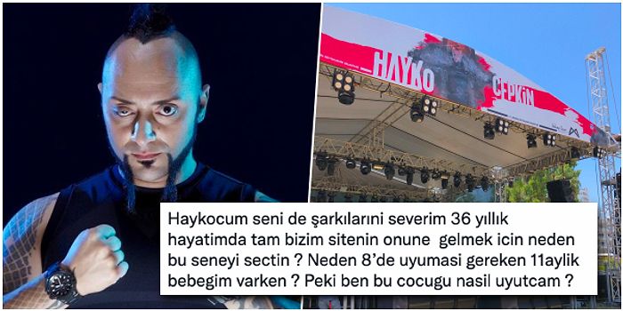 Hayko Cepkin, Konseri Yüzünden Bebeğini Uyutamayacağını Söyleyen Takipçisine Verdiği Cevapla Gündem Oldu