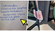 Vurduğu Aracın Hasarı İçin Cama 10 Lira Sıkıştıran Sürücüye Gelen Birbirinden Komik Yorumlar