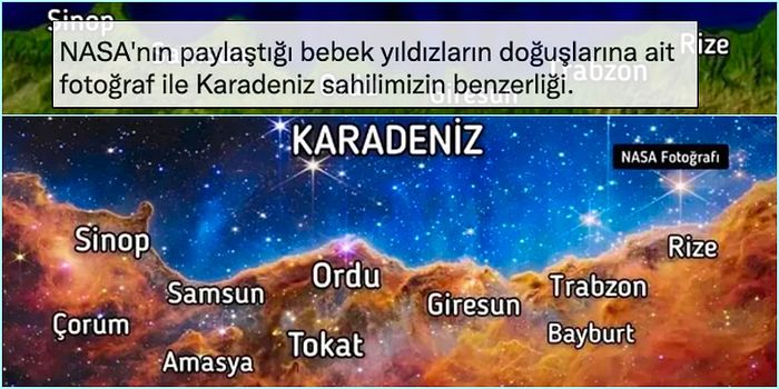 NASA'nın Paylaştığı Görüntüleri Karadeniz Sahiline Benzeten Stratejist Abdullah Ağar'a Gelen İronik Yorumlar